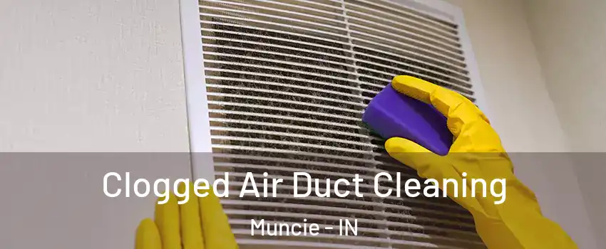  Clogged Air Duct Cleaning Muncie - IN