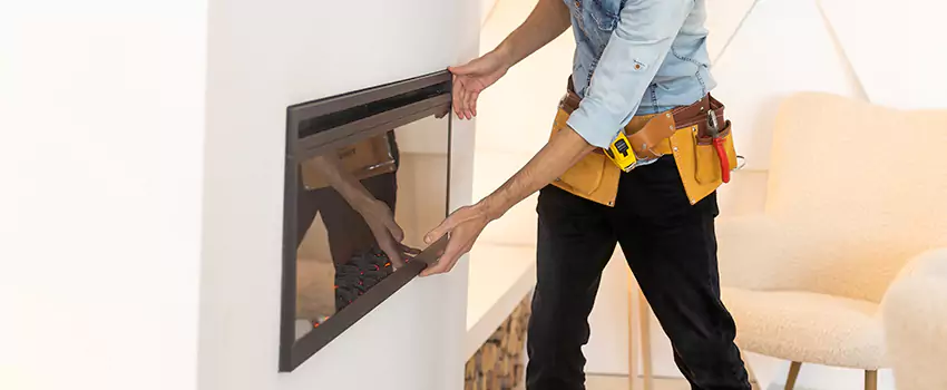 Metal Fireplace Installation in Muncie, Indiana