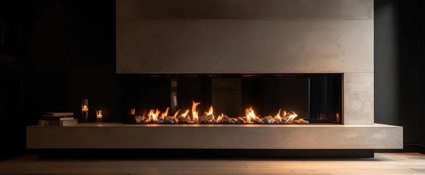 Gas Fireplace Ember Bed Design Services in Muncie, Indiana