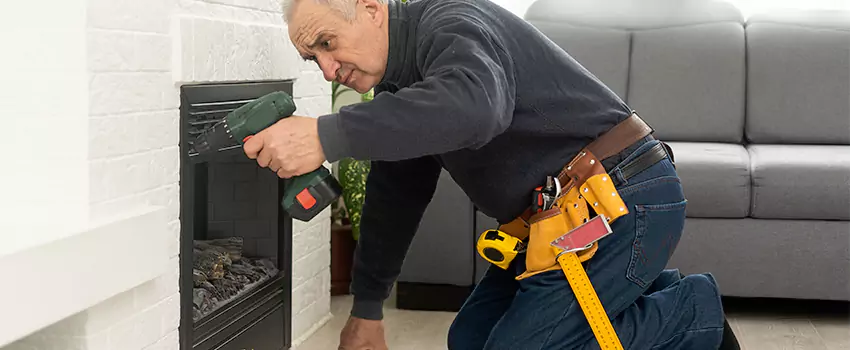 New Indoor Fireplace Installation in Muncie, Indiana