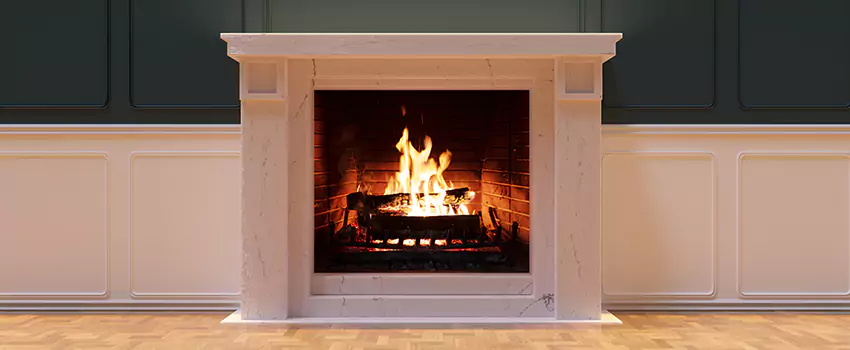 Open Flame Wood-Burning Fireplace Installation Services in Muncie, Indiana