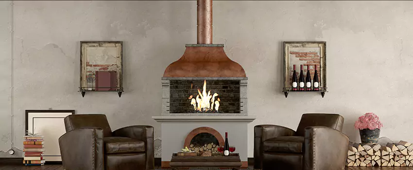 Thelin Hearth Products Providence Pellet Insert Fireplace Installation in Muncie, IN
