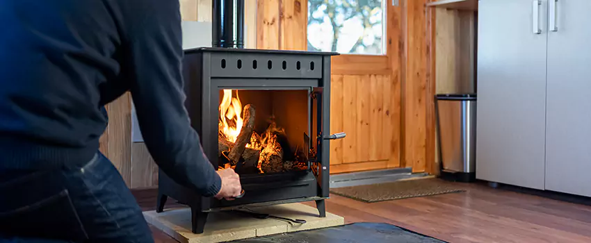 Open Hearth Wood Fireplace Installation in Muncie, IN