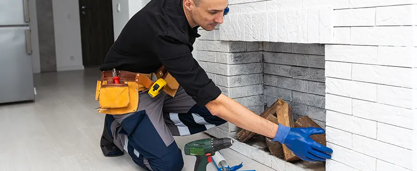 Fireplace Damaged Damper Frame Repair Services in Muncie, Indiana